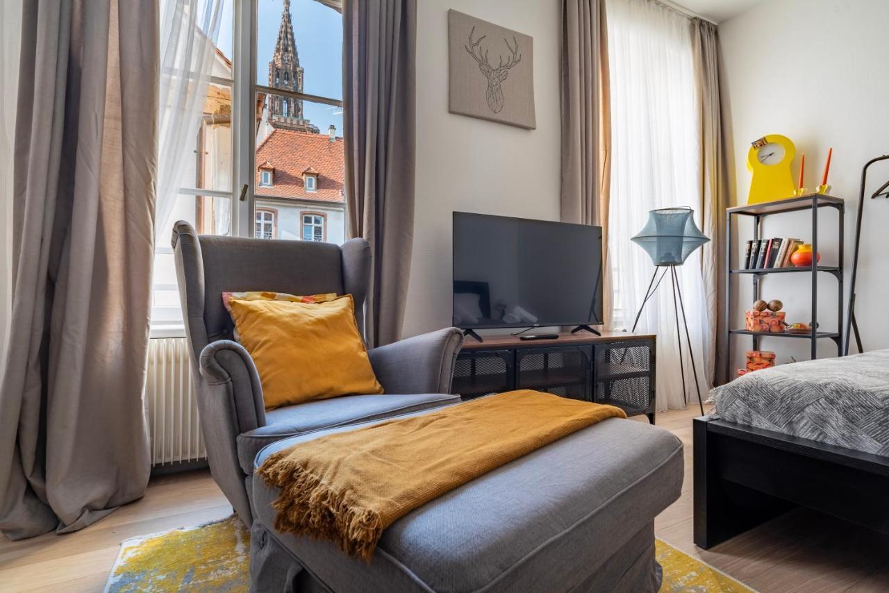 Chez Francoise - Hyper-Centre, Vue Cathedrale Apartment Страсбург Екстериор снимка