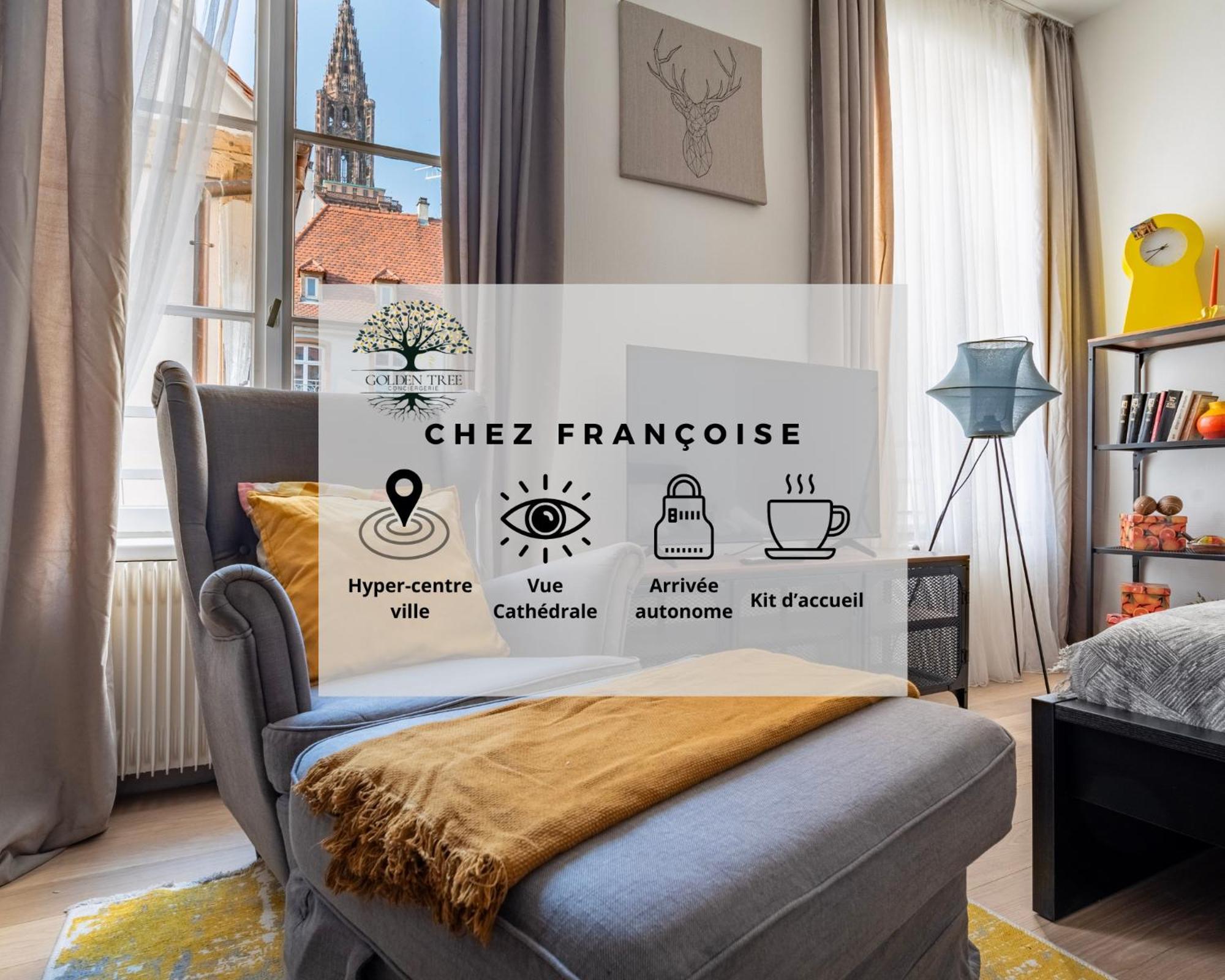 Chez Francoise - Hyper-Centre, Vue Cathedrale Apartment Страсбург Екстериор снимка